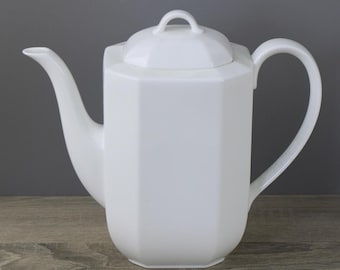 Villeroy & Boch Astoria weiß Kaffeekanne Kanne mit Deckel Höhe ca 20,5cm TOP