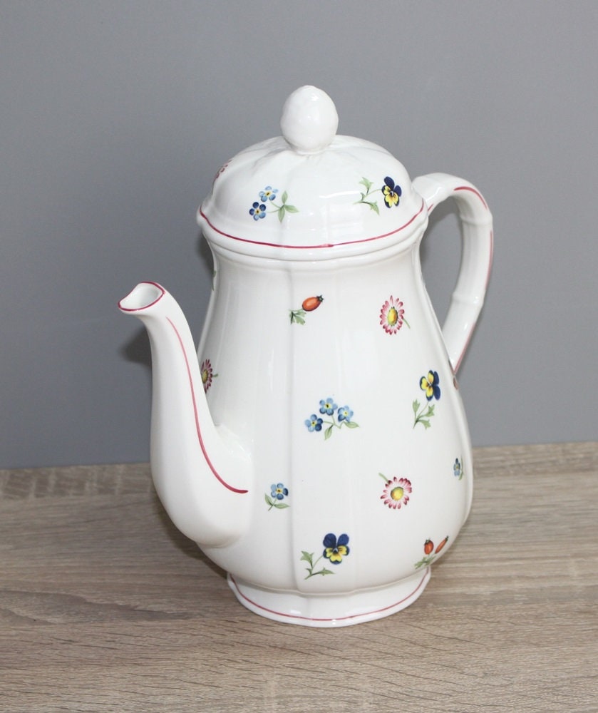 Villeroy & Boch Petite Fleur Coffee Pot With Lid Approx