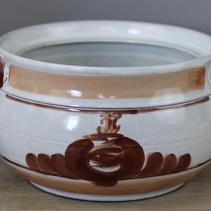 Melitta Ammerland Ceracron hand-painted terrine without lid bowl