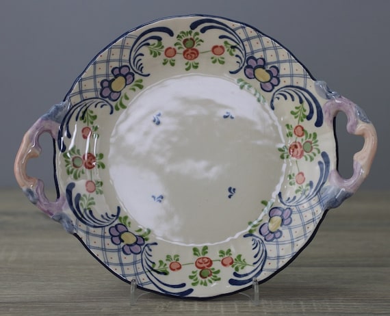 Zeller Keramik Dekor Favorite Servierschale Schale rund mit Griffen Ø ca .18 cm