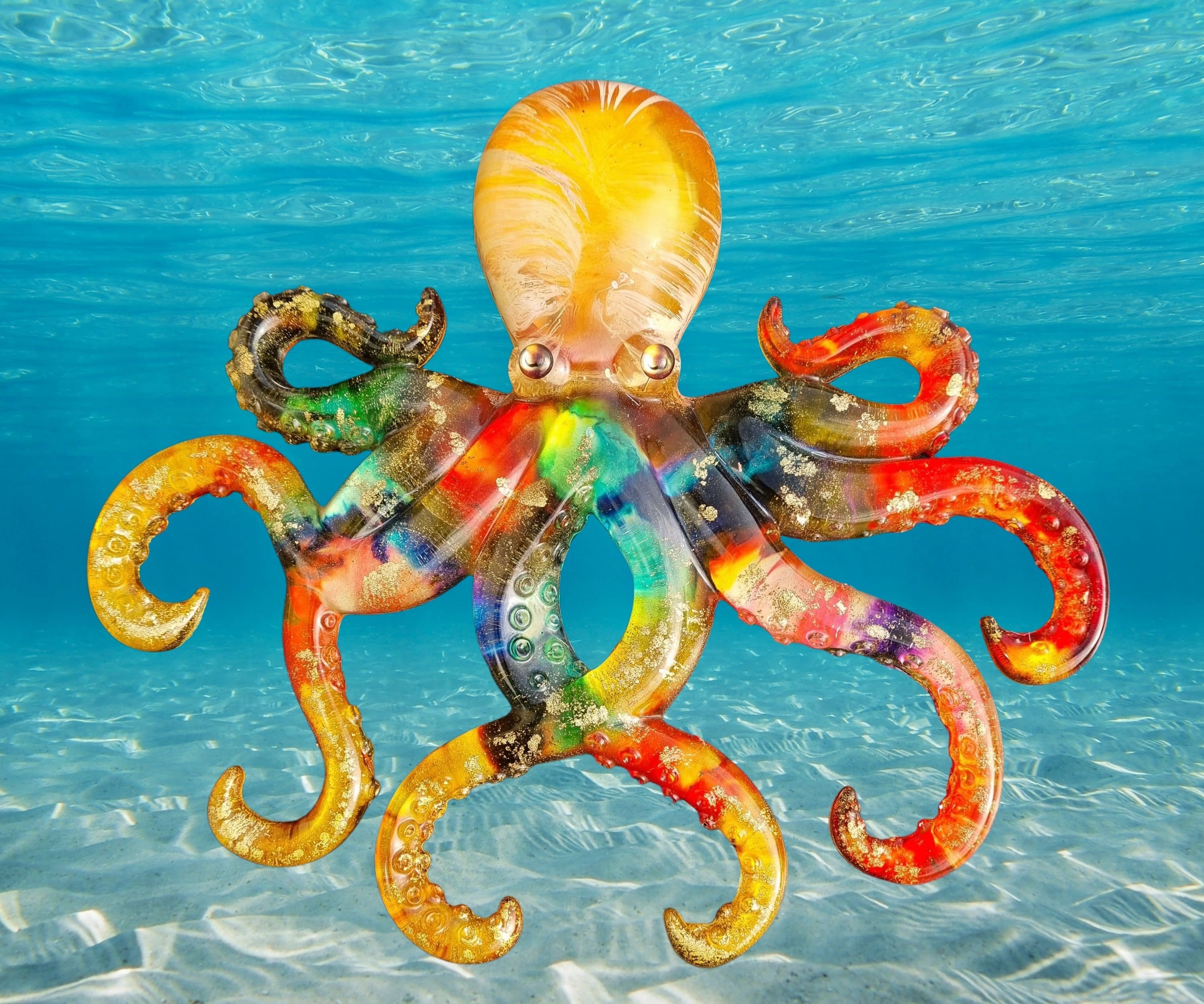 Esprit Allié Pieuvre/Kraken en Résine