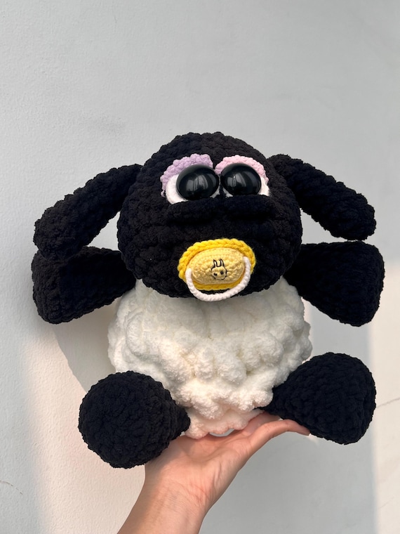 Pattern Timmy the Sheep Crochet Doll 30cm | INTERMEDIATE Level