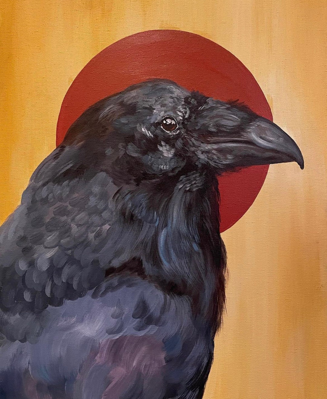 Raven Art Print: Gothic Edgar Allan Poe Decor (8x10 Unframed) - Etsy