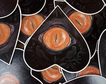 Pegatina de vinilo de planchette: calcomanía de tabla Ouija de bruja