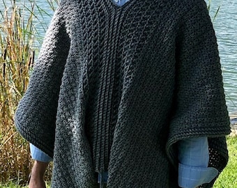 Saturday's Poncho Crochet Pattern