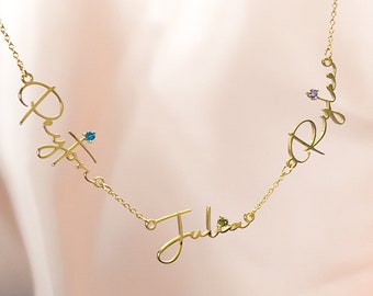 Mom Necklace Birthstone - Etsy