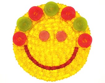 Smiley pizza ours gommeux