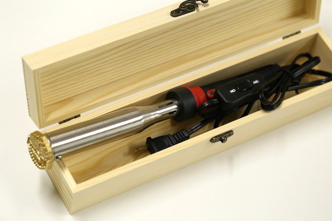 Custom Electric Branding Iron for Wood With Switch, Gift for Dad ...