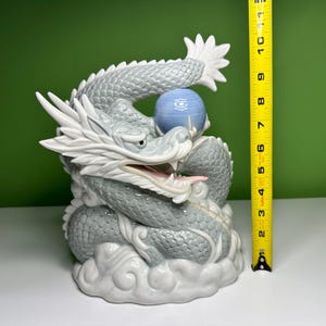 Dragon - Huge Japanese Cloud Dragon Porcelain Dragon - Made in Japan