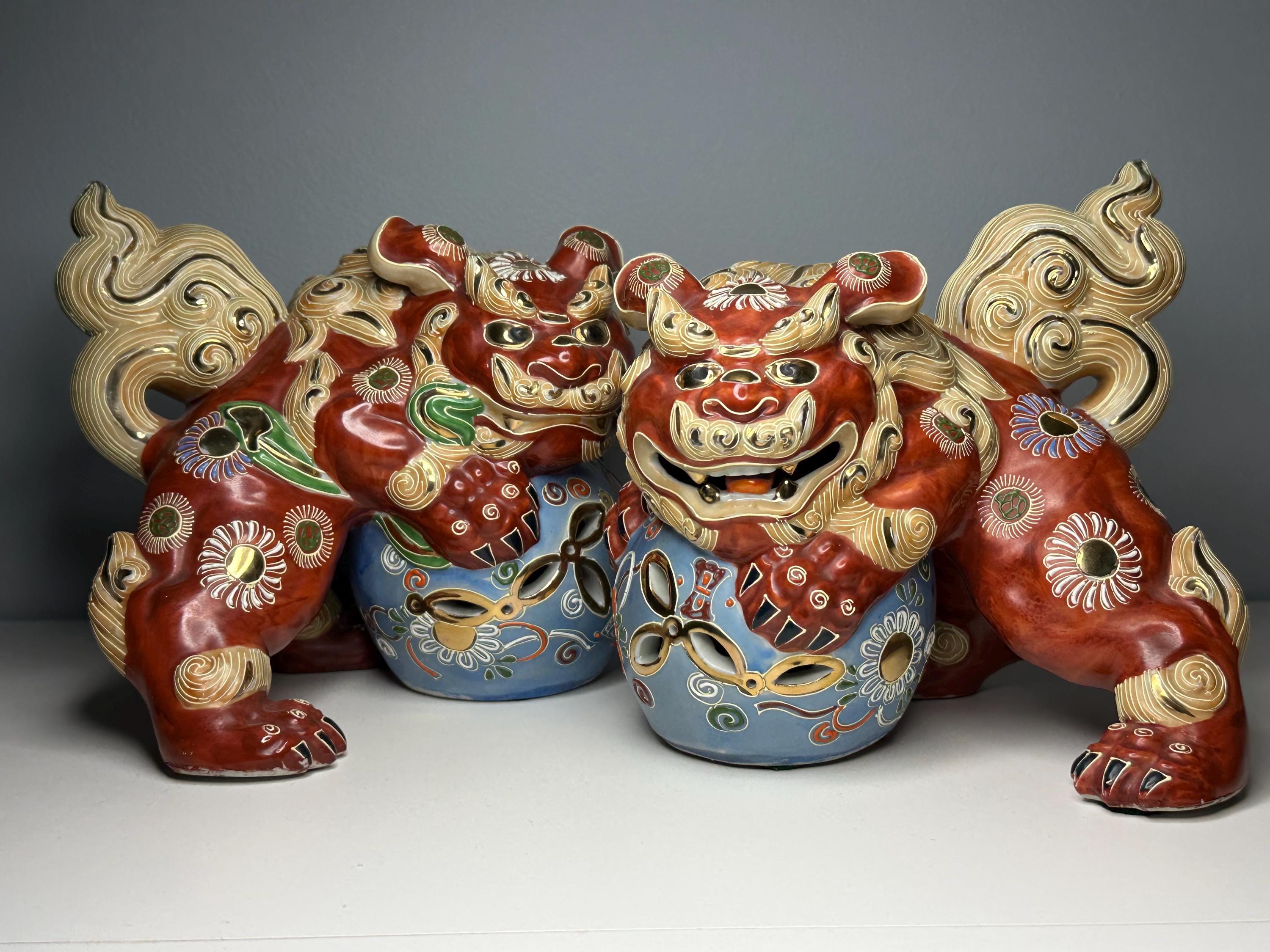 Japanese Foo Dogs - Etsy