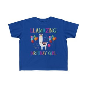 Llama Birthday Shirt Birthday Girl Shirt llama theme birthday, llama Birthday Shirt, 1st 2nd 3rd 4th 5th 6th 7th 8th 9th 10th Birthday Shirt immagine 6