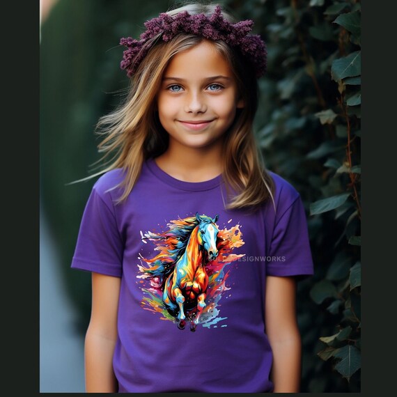 Cowgirl Art Splatter Tee Cowgirl Art Splatter Tee