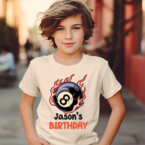 Kids 8 Year Old Dolphin Birthday Party 8th Birthday T-Shirt Kids 8 Year Old Dolphin Birthday Party 8th Birthday T-Shirt