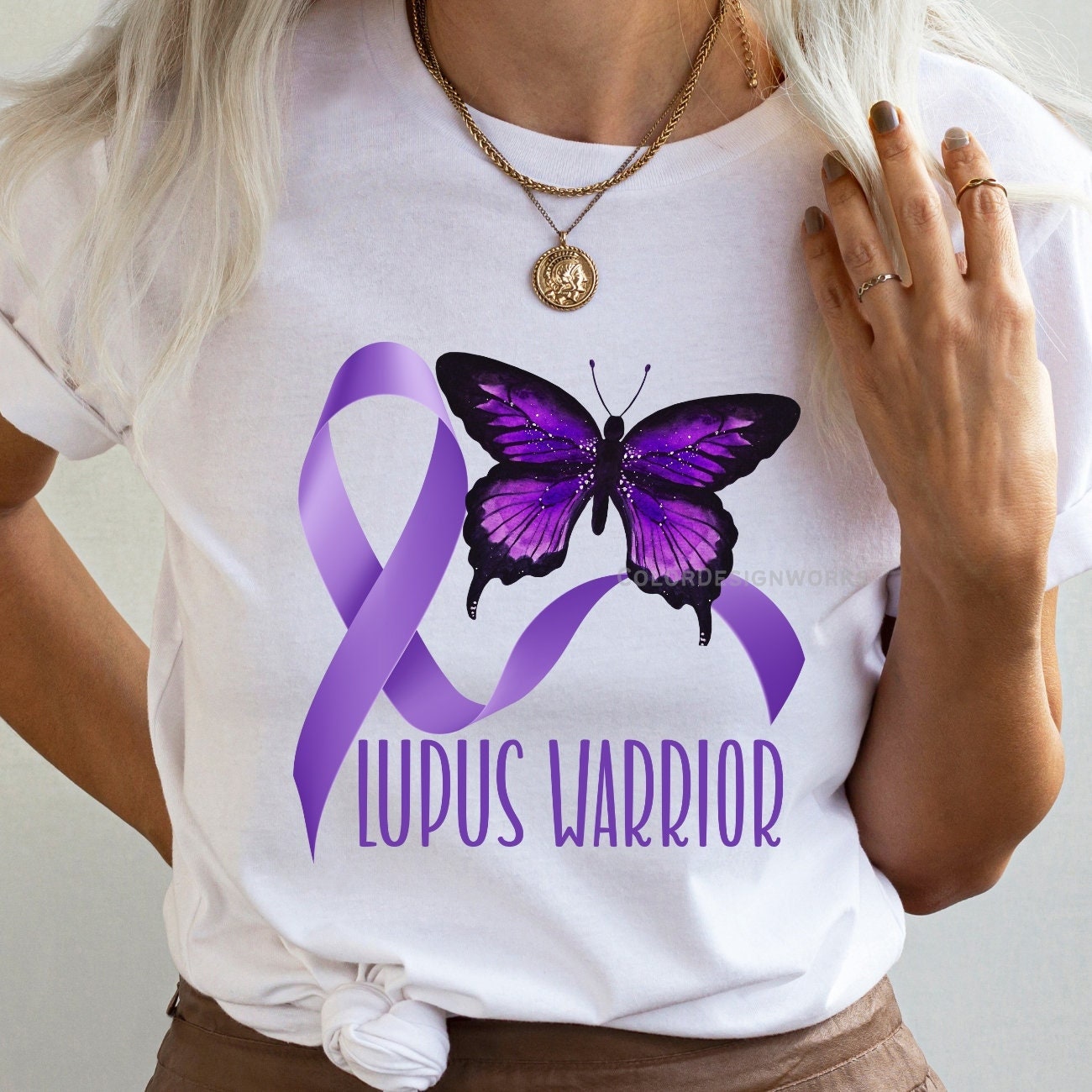 Lupus Awareness Shirt Lupus Purple Butterflies Tshirt Lupus Awareness Shirt Lupus Purple Butterflies Tshirt