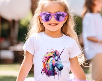 Unicorn Shirt Kid's Youth Unisex Shirt, Magical Tee, Unicorn Birthday Shirt, Rainbow Unicorn Tee, Cute Unicorn Lover Shirt, Birthday Outfit