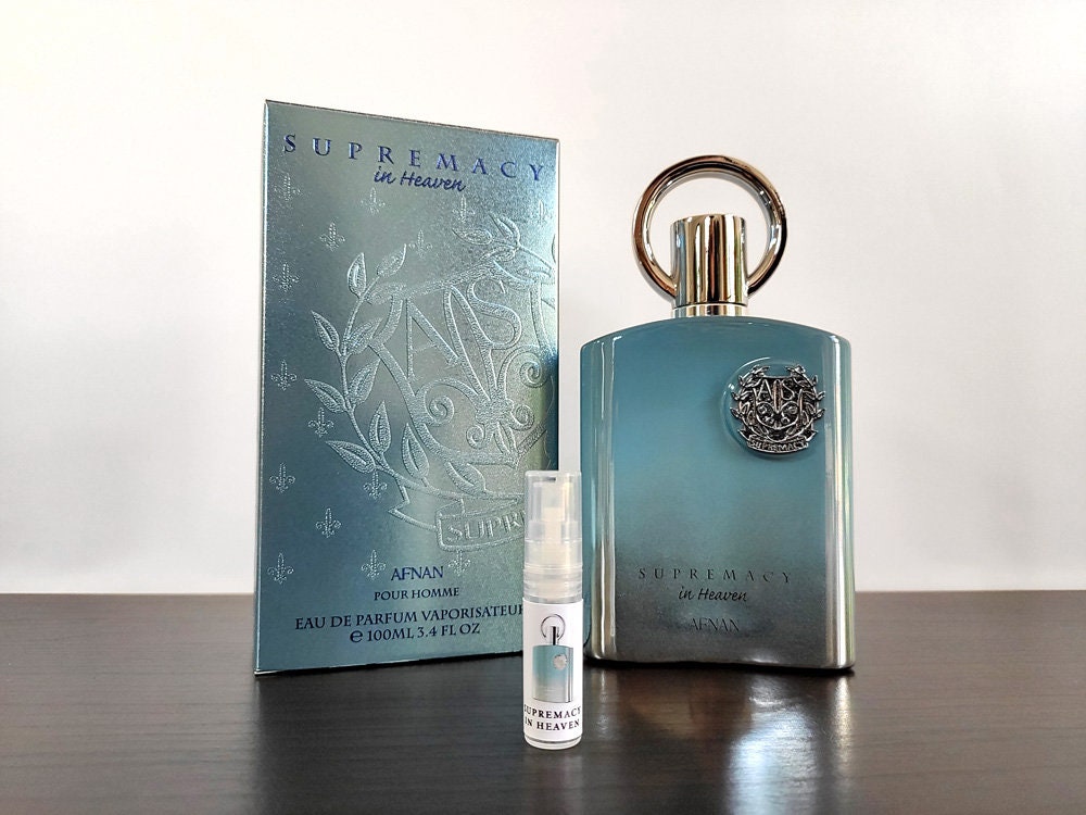 Afnan Supremacy Sample Decant Not Only Intense in Oud - Etsy Canada