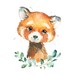 Printable 4 Sizes Included. This Sweet Baby Fox is Perfect for a ...