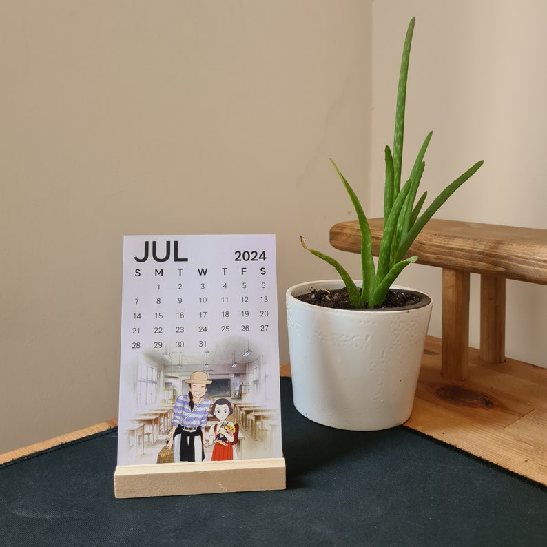 Kalender 2024 Studio Ghibli Tischkalender 2024 Anime Etsy de kalender-2024-studio-ghibli-tischkalender-2024-anime-etsy-de