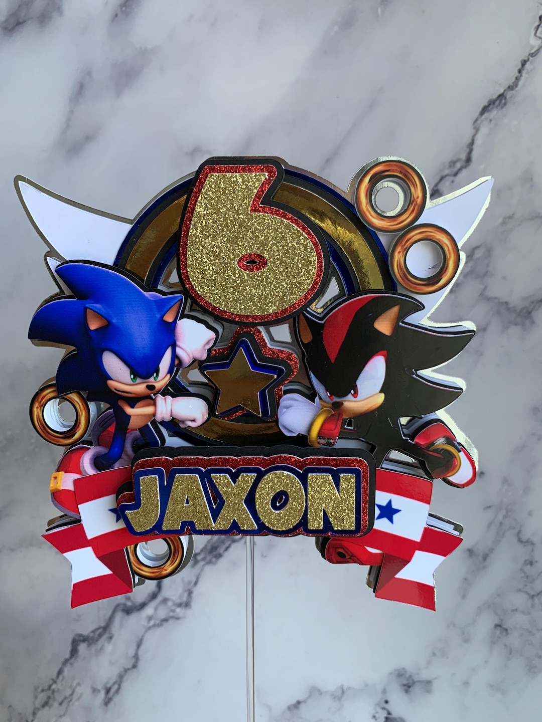 Anime Cake Topper With Free Random Mini Topper - Etsy