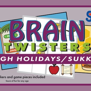 Brain Twisters High Holidays / Sukkot