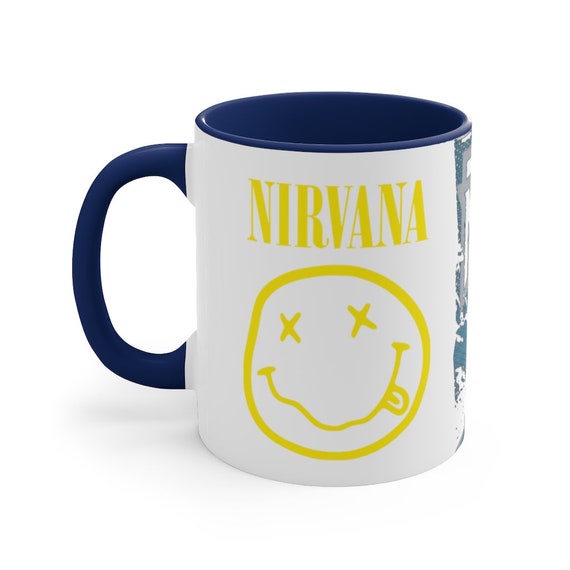 Nirvana Smiley Emoticon Kurt Cobain Art Nirvana Icon Grunge - Etsy India