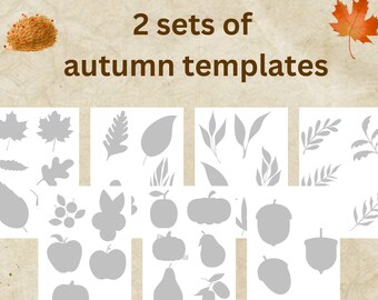 autumn templates, fall template printable, print and cut template designs, fall printables for crafting, templates download, fall svg