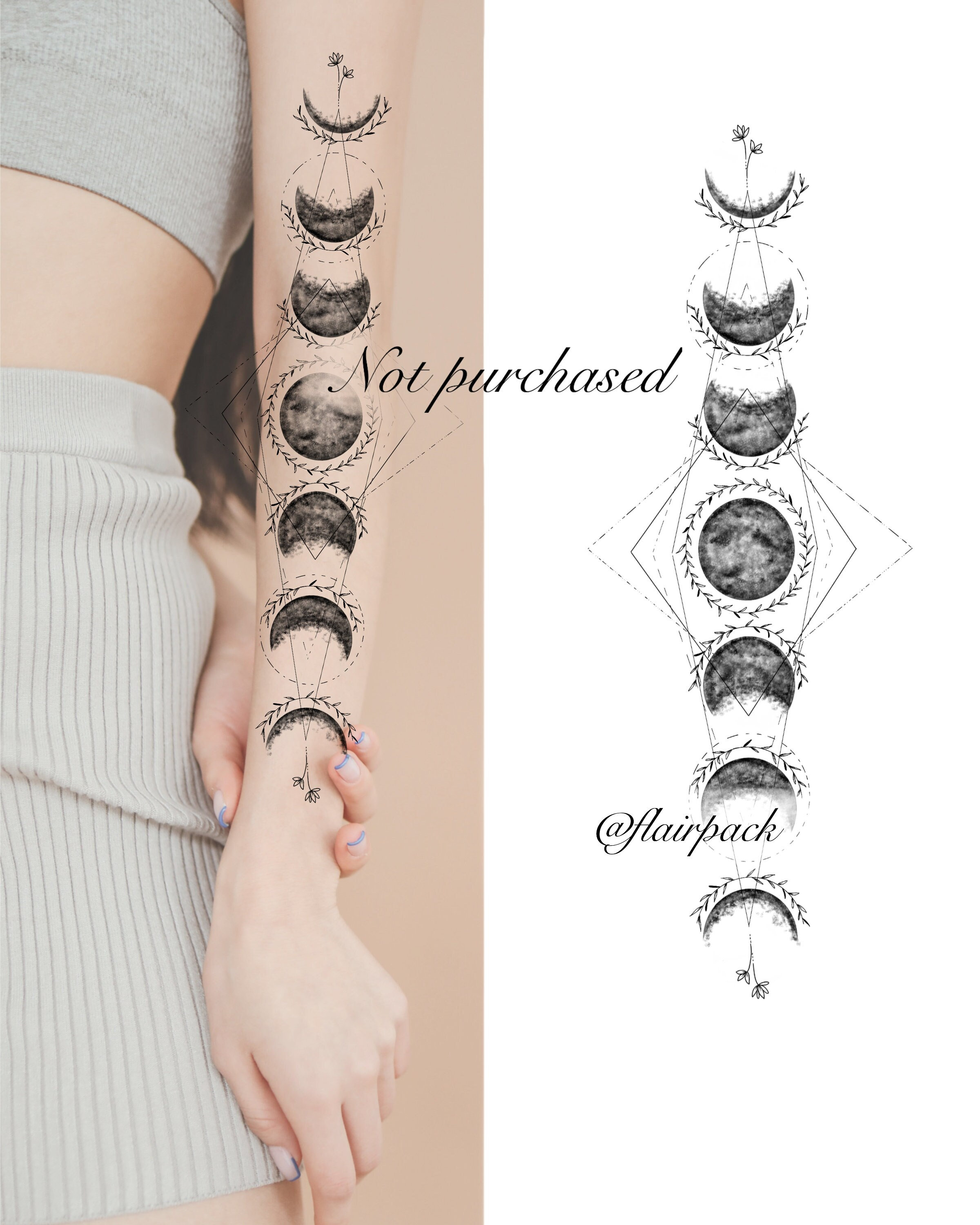 10 Spine Moon Phases Tattoo IdeasCollected By Daily Hind News