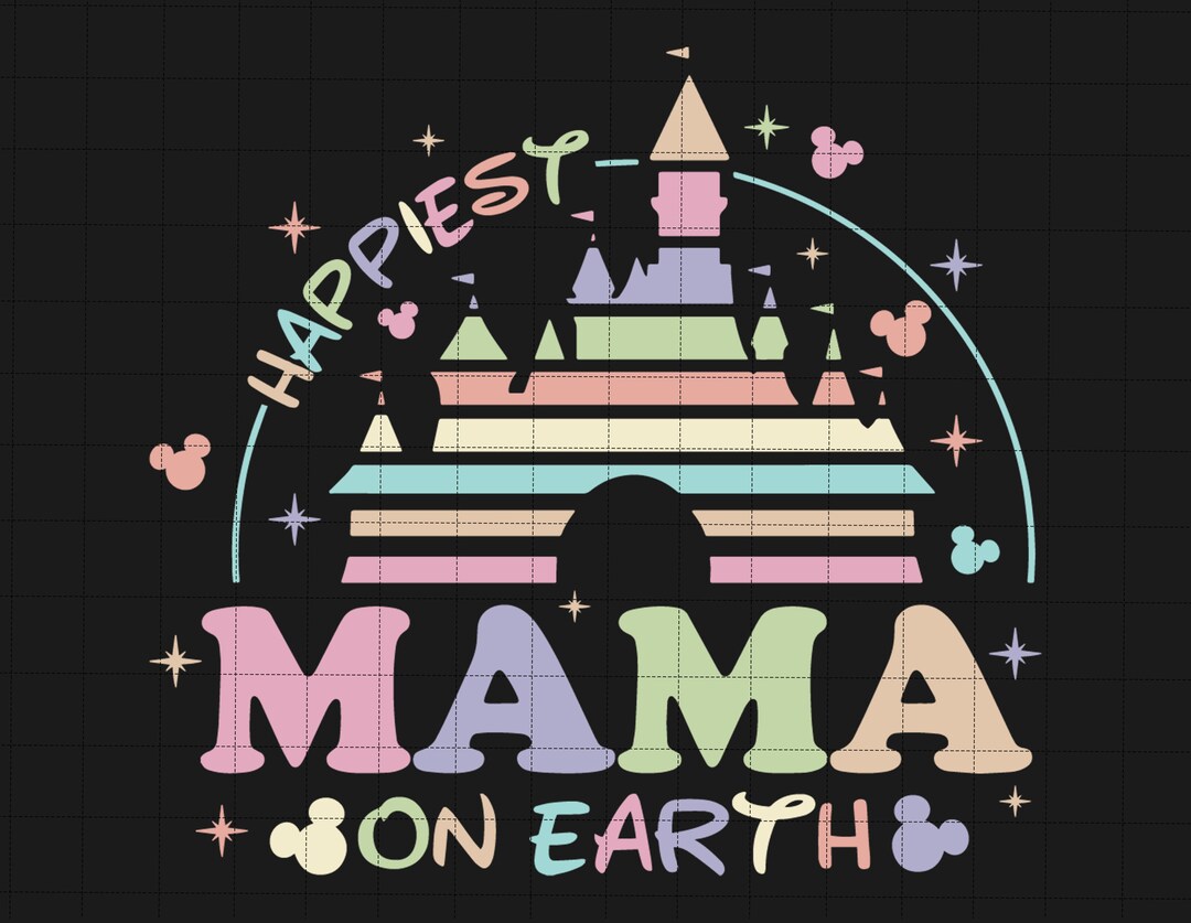 Glücklichste Mama auf Erden SVG Familienreise 2023 SVG Etsy.de