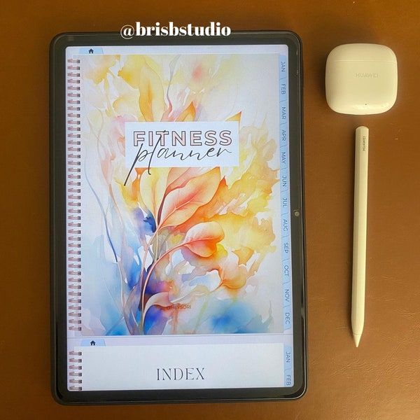 2024 2025 Fitness Planner Goodnotes Fitness Tracker Notability