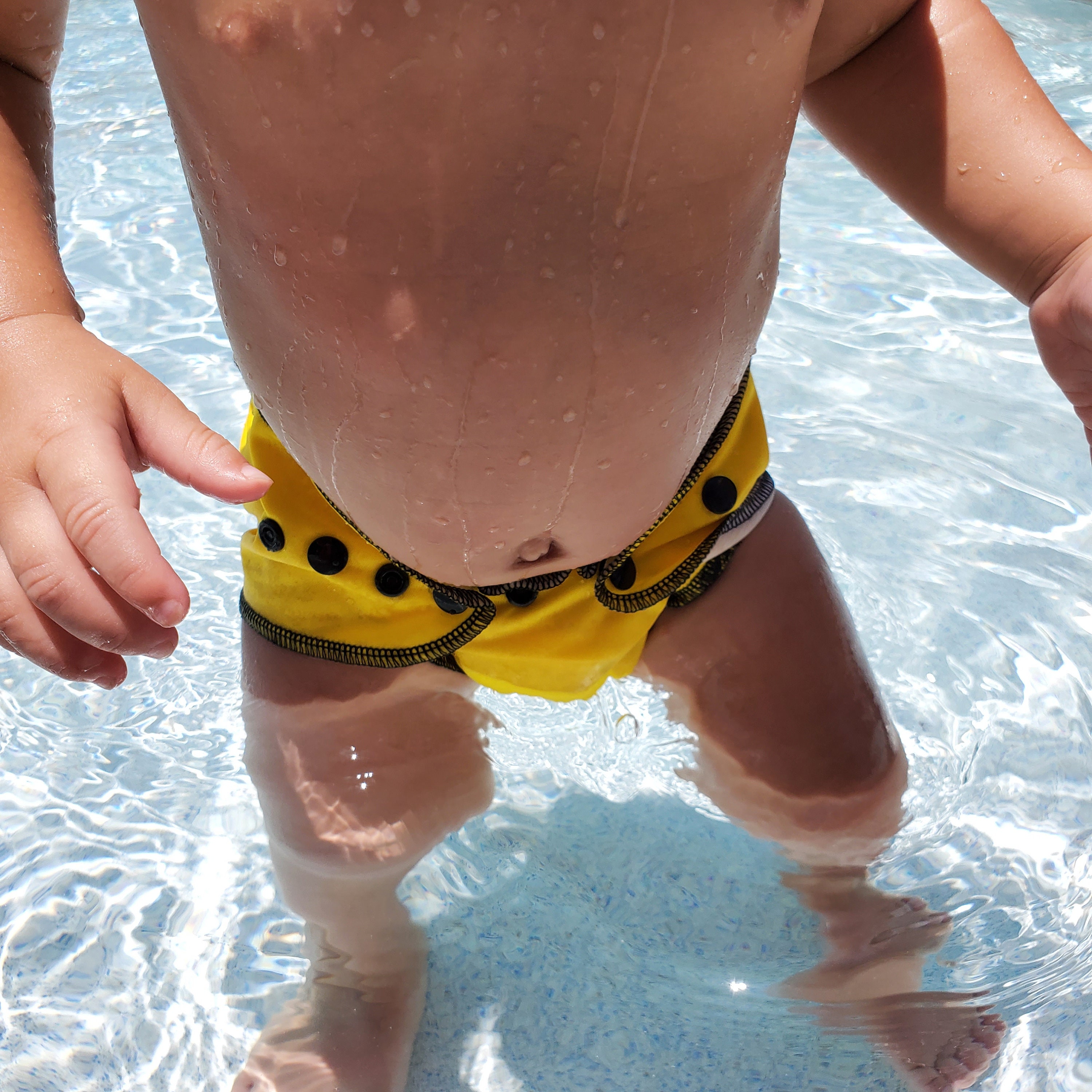 Toddler Boys Girls Swimsuit Diaper Cover Enfants Chéris Baby Reusable Swim Diaper 