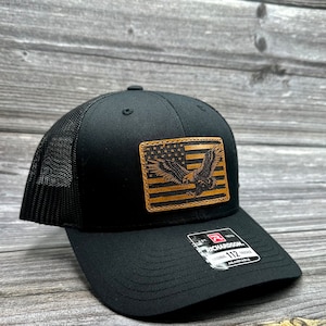 Richardson 112- American Flag Eagle, Hat for Men, Gifts for Men
