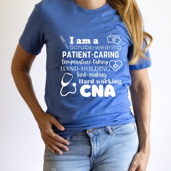 I Am a Hard Working CNA T shirt Health Care Workers Etsy UK