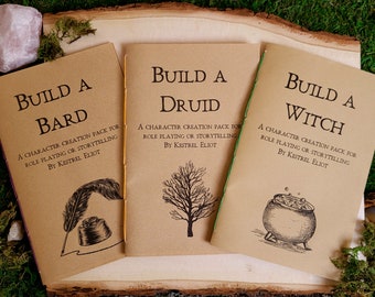 Build a Character Zine Bundle