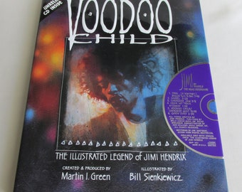 VOODOO CHILD: The Illustrated Legend of Jimi Hendrix 1995 inclusief zeldzame onuitgebrachte CD