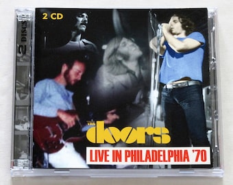 The Doors - Live In USA PHILADELPHIA 1 mei 1970 2x CD set , incl. Poster !!!