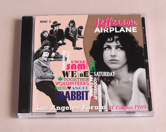 Jefferson Airplane - Live at L.A,,FORUM - Oct.31 1969 - 2x CD set ! PSYCH