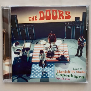 The Doors - Live at Danish TV Studio Copenhagen, September 18, 1968 CD + Bonus Tracks 1967 + POSTER !!
