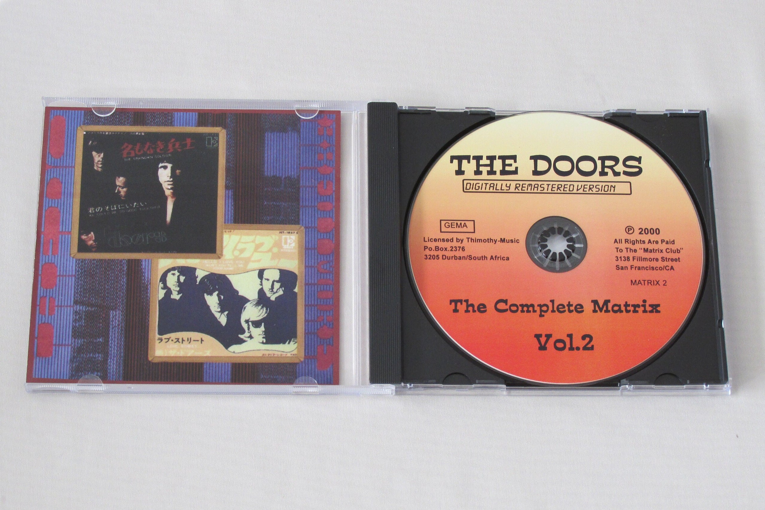 The DOORS CD - the Complete MATRIX Tapes Vol.2 March 7-10th