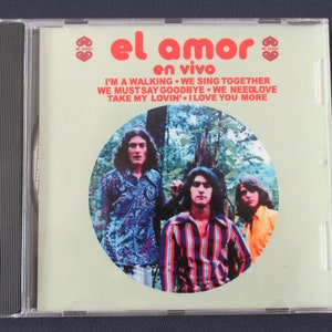 EL AMOR CD - En Vivo Progressive Psychedelic Rock From Mexico ! Top !!! Dug Dugs, Pax, El Ritual, Aguaturbia