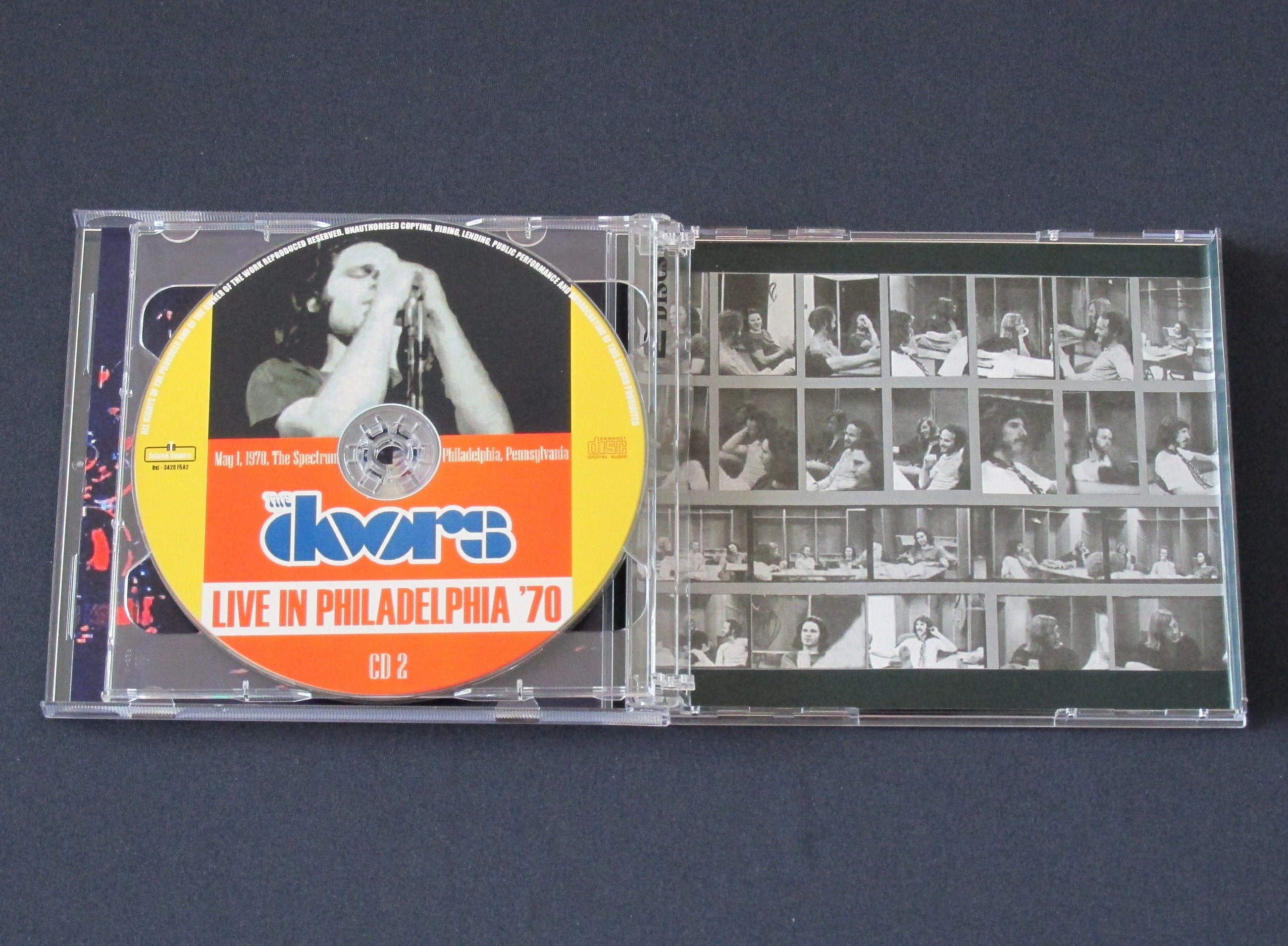 The Doors - Live in USA PHILADELPHIA May 1st 1970 2x CD Set