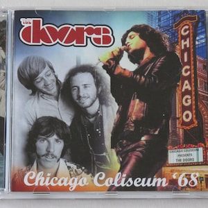The Doors CD - CHICAGO Coliseum May 10 1968 USA + Bonus Track + original Poster !!
