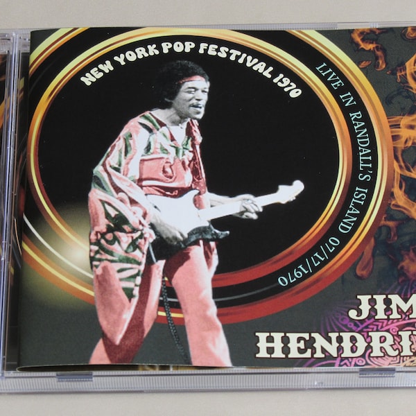 JIMI HENDRIX - Live au New York Pop Festival, Randall's Island 17/07/1970