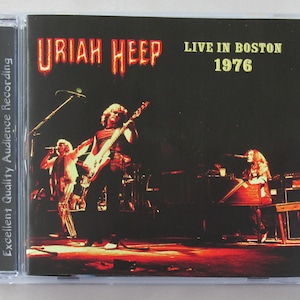 URIAH HEEP - Live in Boston, Orpheum Theatre, Usa 1976 CD