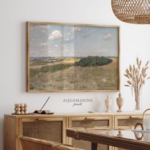 Country Wall Art, Landscape Painting, Vintage Landscape Art, Farmhouse Wall Art, INSTANT DOWNLOAD