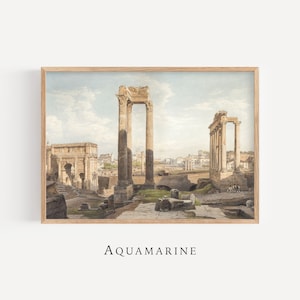 Rome Wall Art, Vintage Rome Painting, Rome Italy Print, Antique Rome Print, Italian Gift, Vintage Italy Wall Art, INSTANT DOWNLOAD - IT012