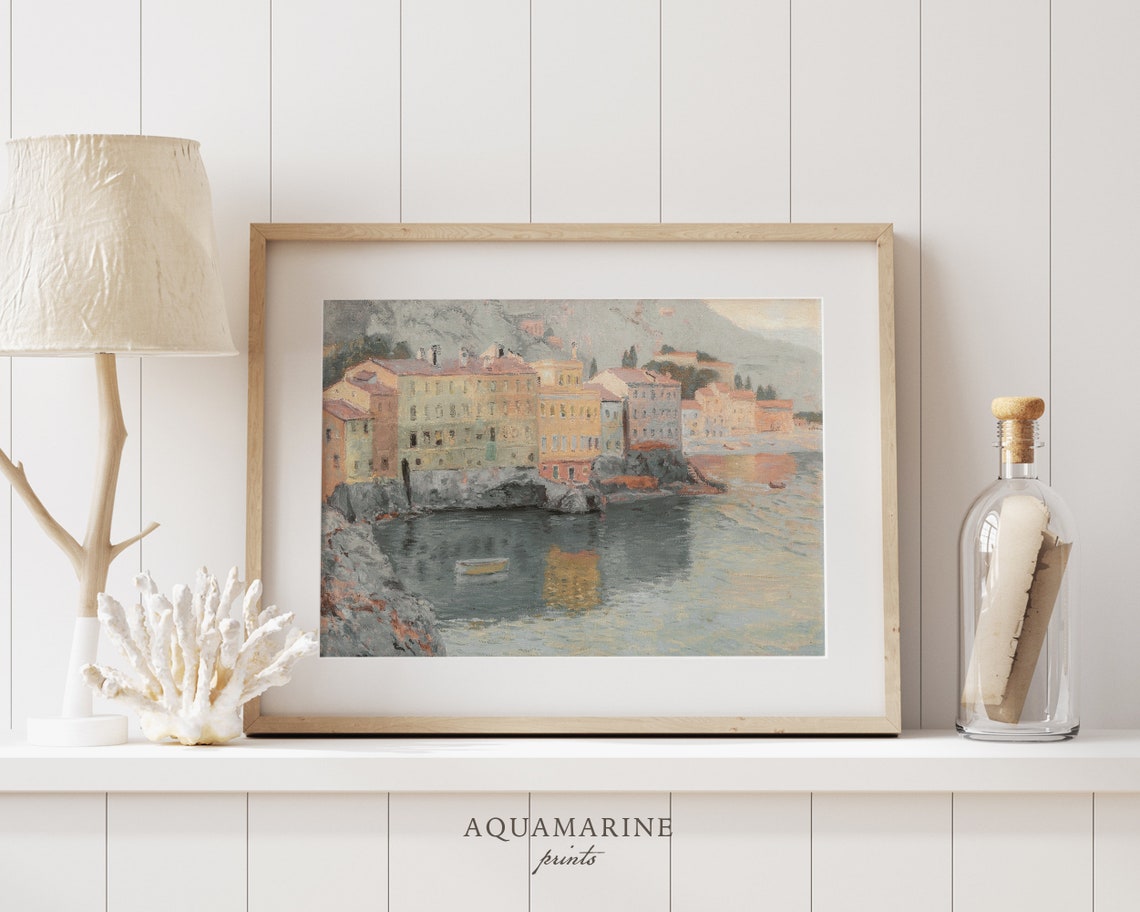 Italy Landscape Print Italy Printable Wall Art Italy Lake - Etsy