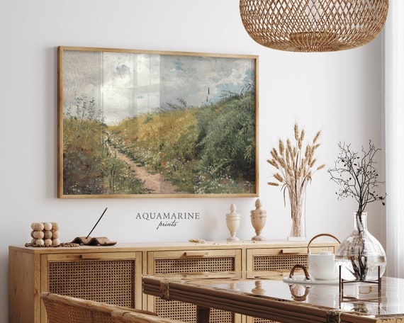 Antique Replica Summer Meadow Art Print Antique Replica Summer Meadow Art Print