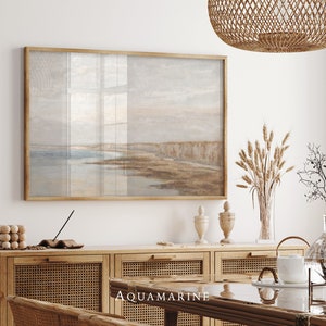 Neutral Coastal Print, Beach Painting, Beach Cottage Wall Art, Coastal Wall Art, Minimalist Neutral Wall Art, DIGITAL DOWNLOAD - SE170