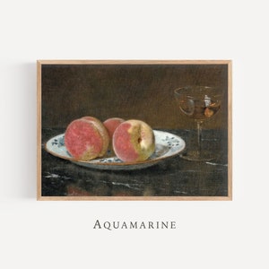Kitchen Wall Art, Kitchen Print, Fruit Still Life Painting, Dining Room Wall Decor, Rustic Cottage Decor, DIGITAL DOWNLOAD - SL025