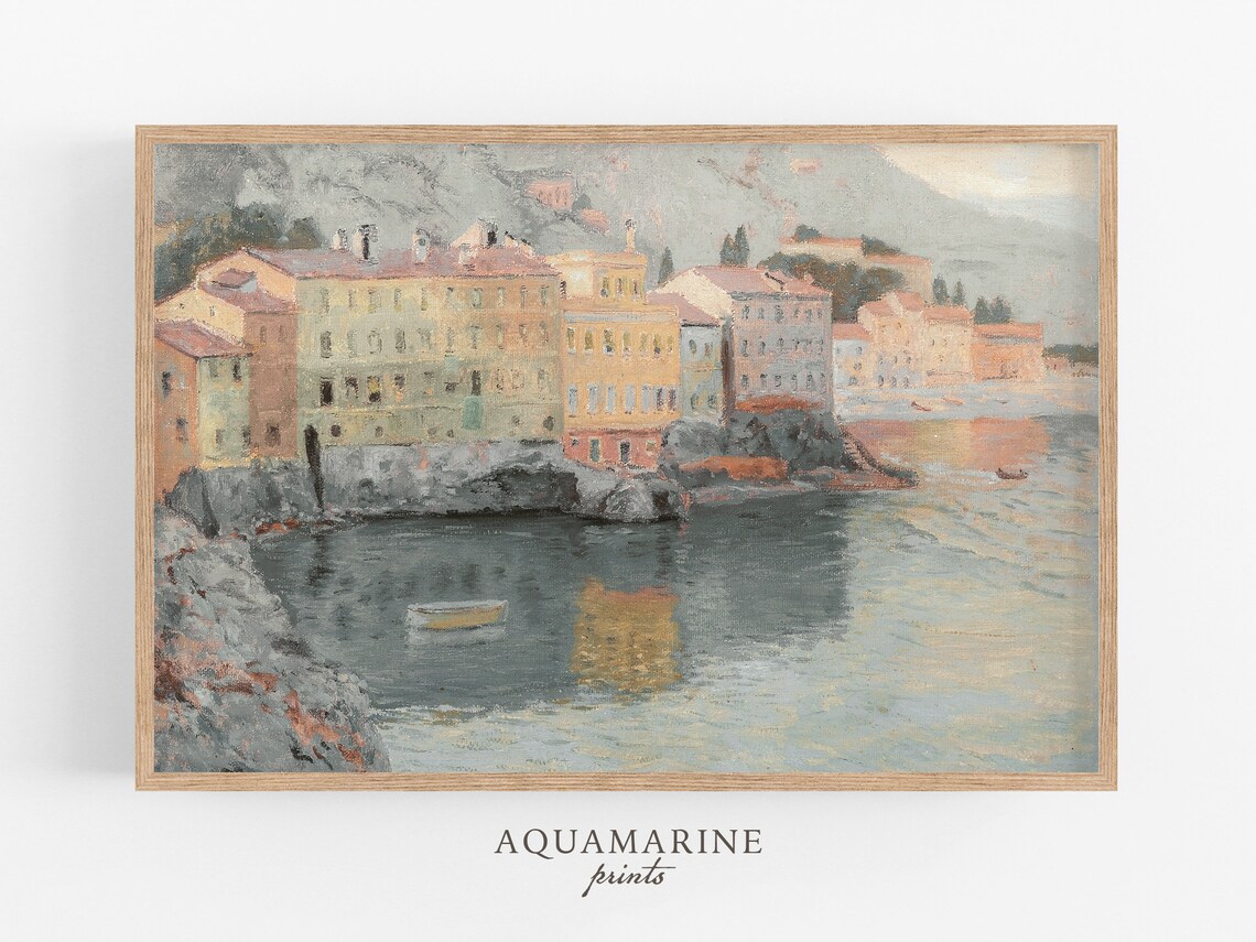 Italy Landscape Print Italy Printable Wall Art Italy Lake - Etsy